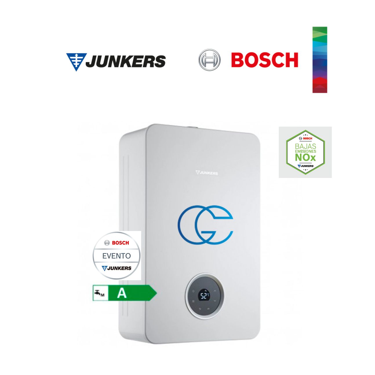 Calentador gas natural Junkers Bosch Hydronext WTD15-4 AME -   tienda online