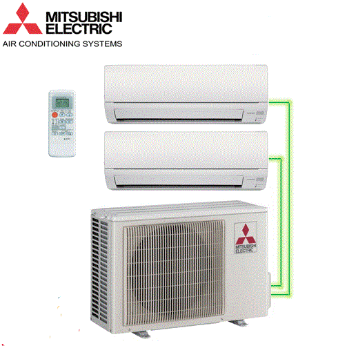 Envío Ruina Accidental AIRE ACONDICIONADO MITSUBISHI ELECTRIC 2X1 MULTI SPLIT MXZ-3DM50VA 3,5 KW +  INT MSZ-DM35VA 3,5 KW + INT MSZ-DM35VA 3,5 KW R-410A - compratucaldera.com